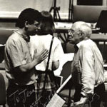 With Mstiistlav Rostropovitch